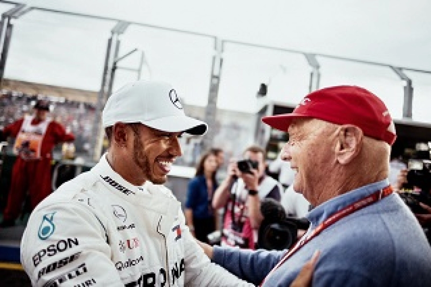 Monaco: A tribute to Niki Lauda before the start
