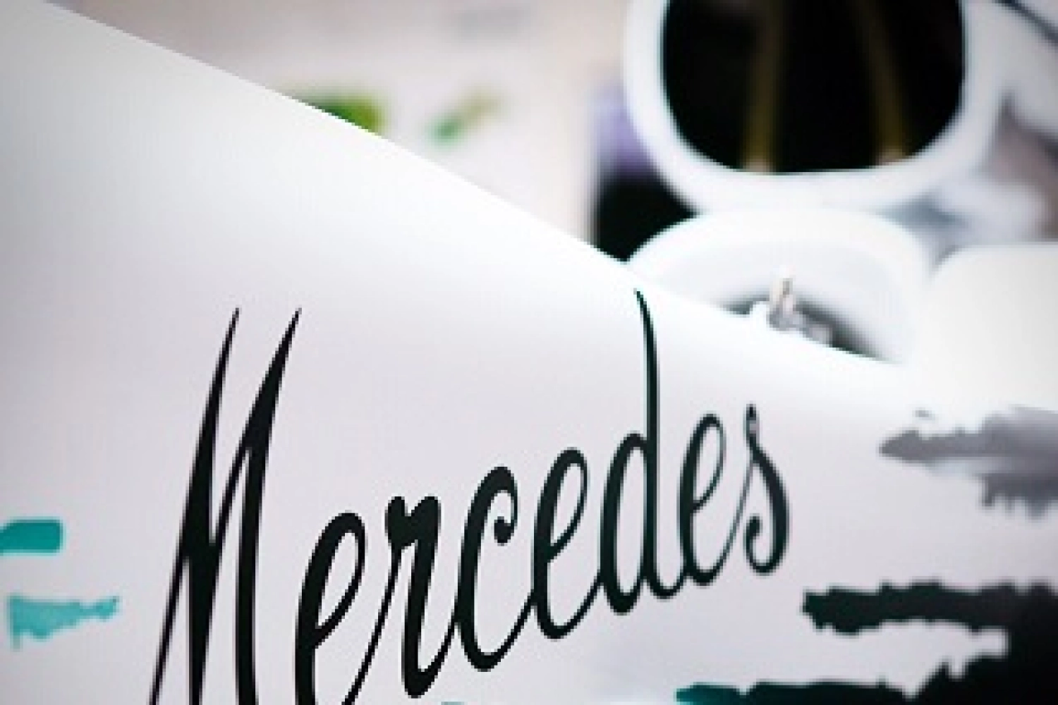 Mercedes will have new colors at the German GP