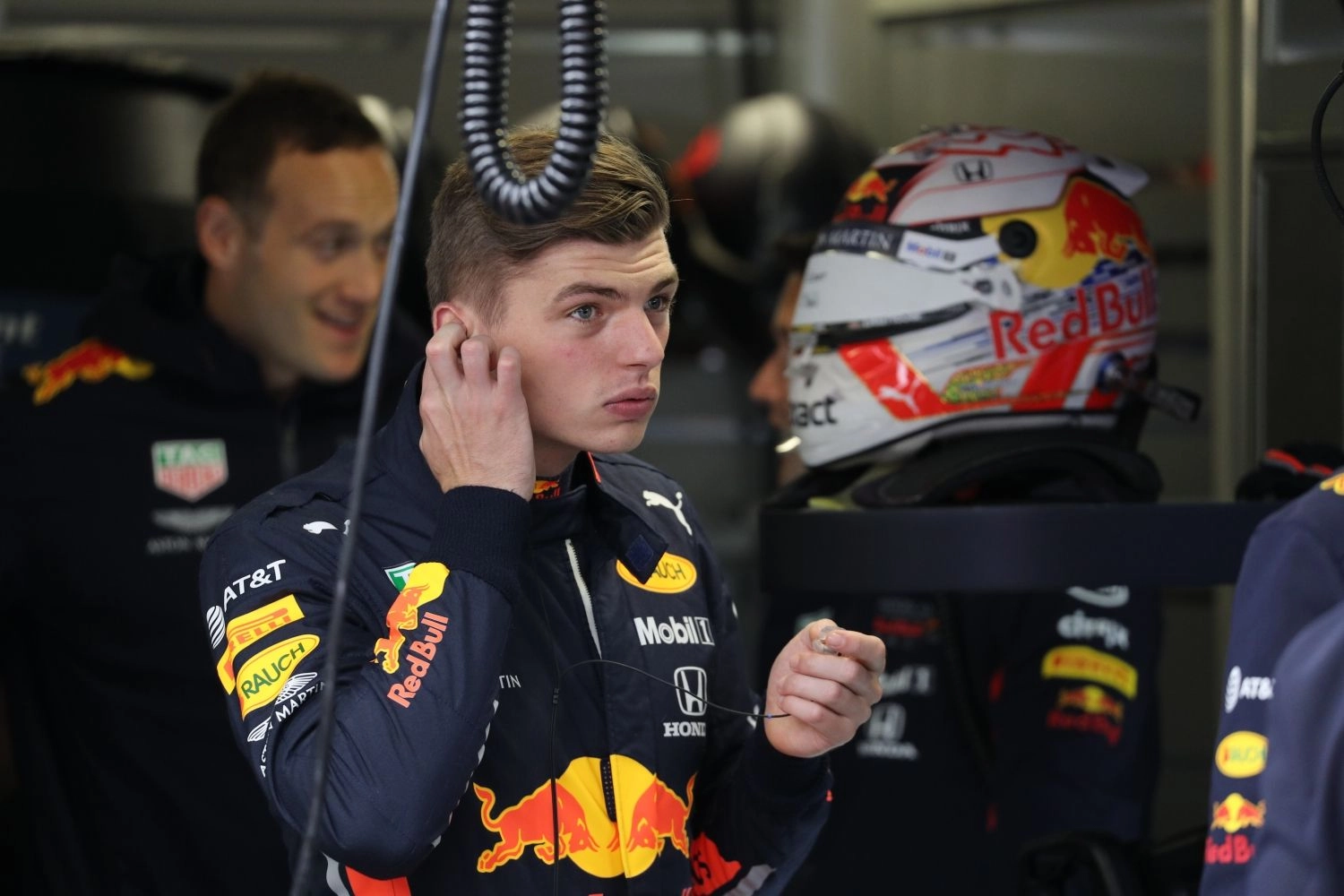 Engine problem for Verstappen