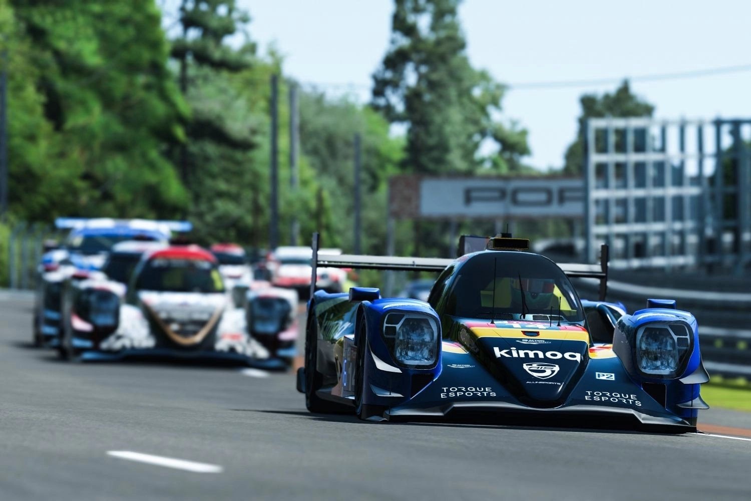 24 Hours of Virtual Le Mans H+6: 2 Seas Leads, Alonso Breaks Down