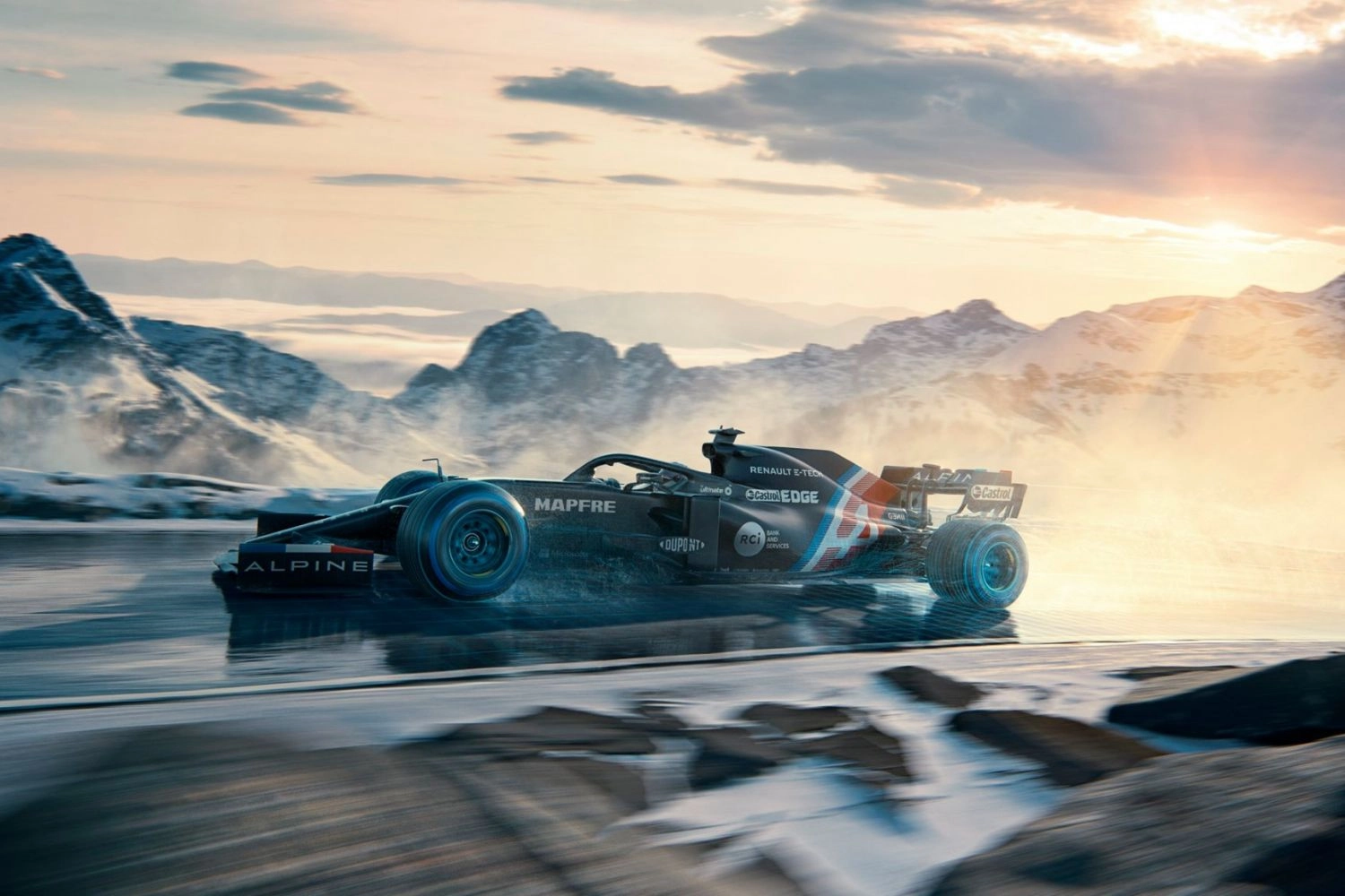 Alpine F1 unveils its provisional livery named A521