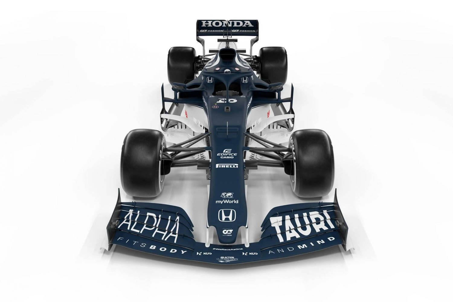 The 2021 AlphaTauri unveiled