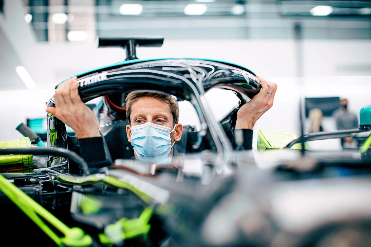 Romain Grosjean will definitely take the wheel at Le Castellet