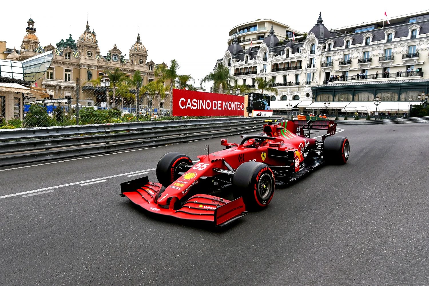 Monaco Grand Prix – first podium in red for Sainz