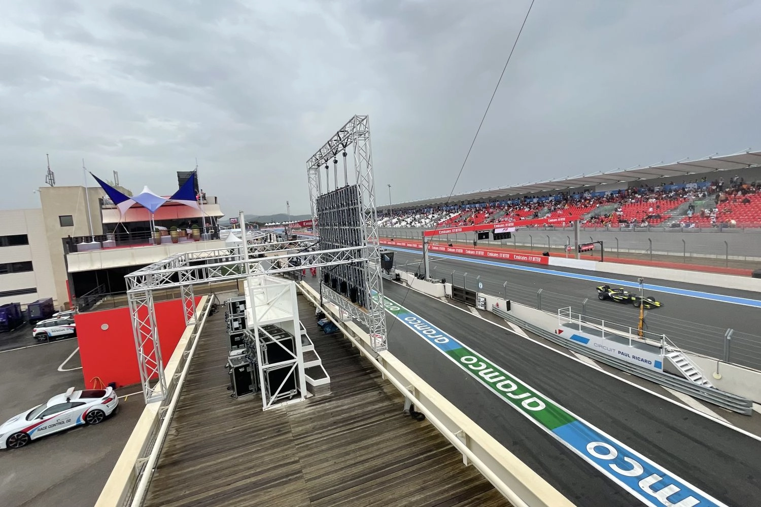 French Grand Prix – Rain joins the Paul-Ricard circuit