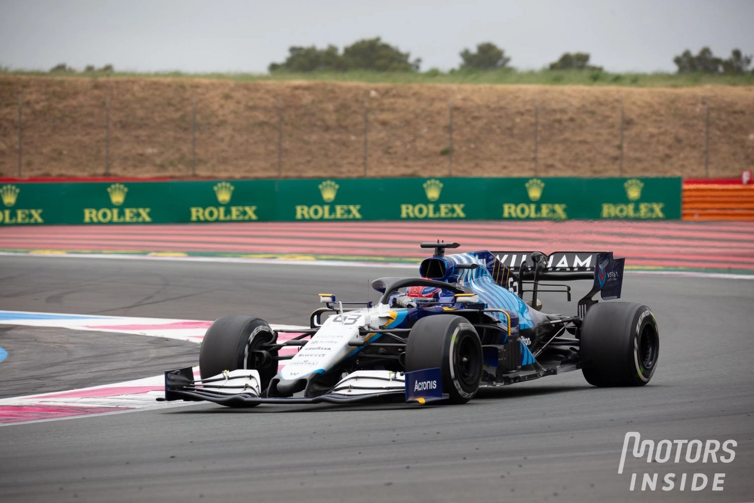 A superb race by George Russell