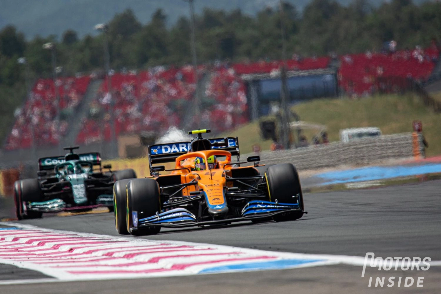 McLaren broke the curfew last night at Paul Ricard
