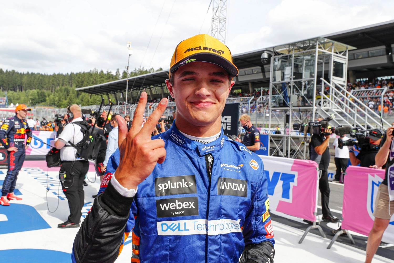Lando Norris elected driver of the day in Spielberg