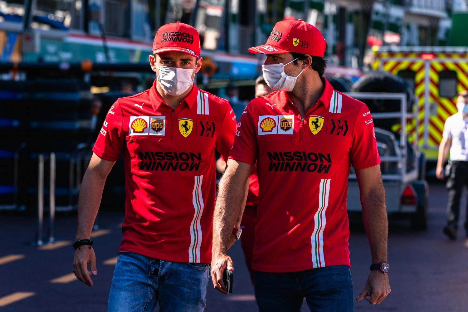 Leclerc and Sainz eager to race in front of the tifosi