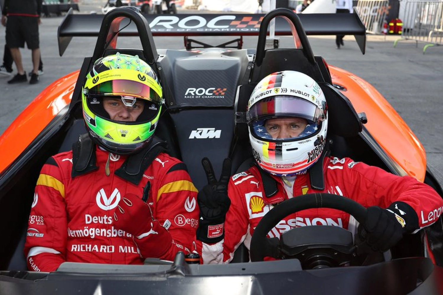 Sebastian Vettel and Mick Schumacher will participate in the ROC 2022