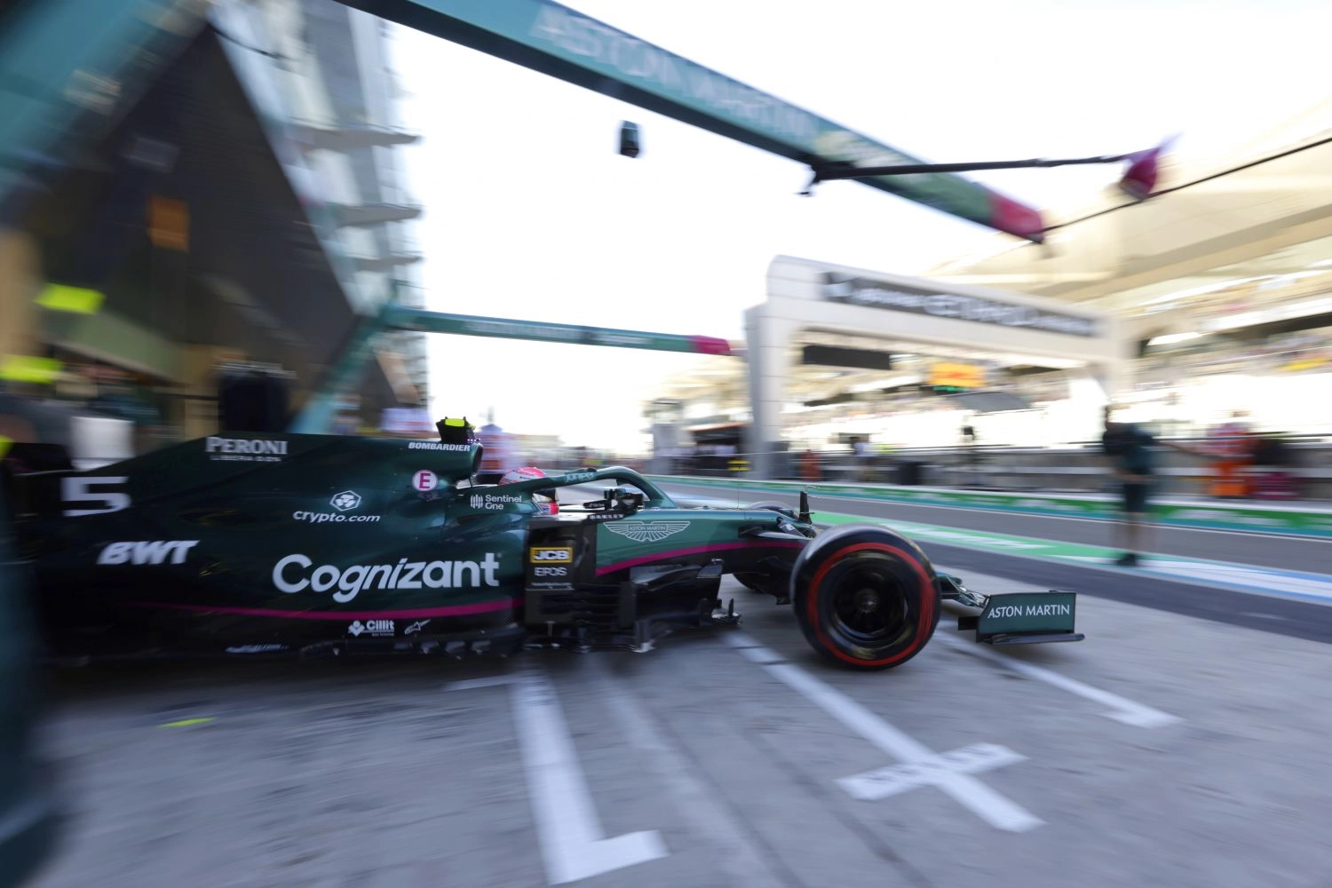 Vettel fined by the FIA during free practice 2