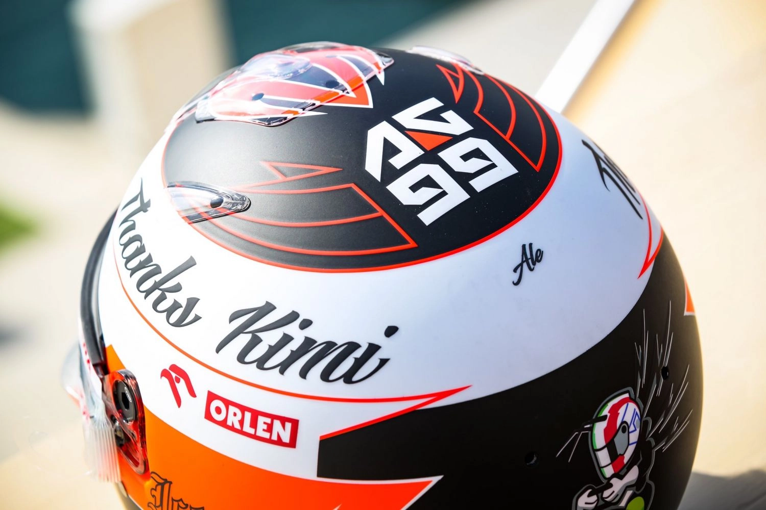 Giovinazzi will pay tribute to Räikkönen in Abu Dhabi