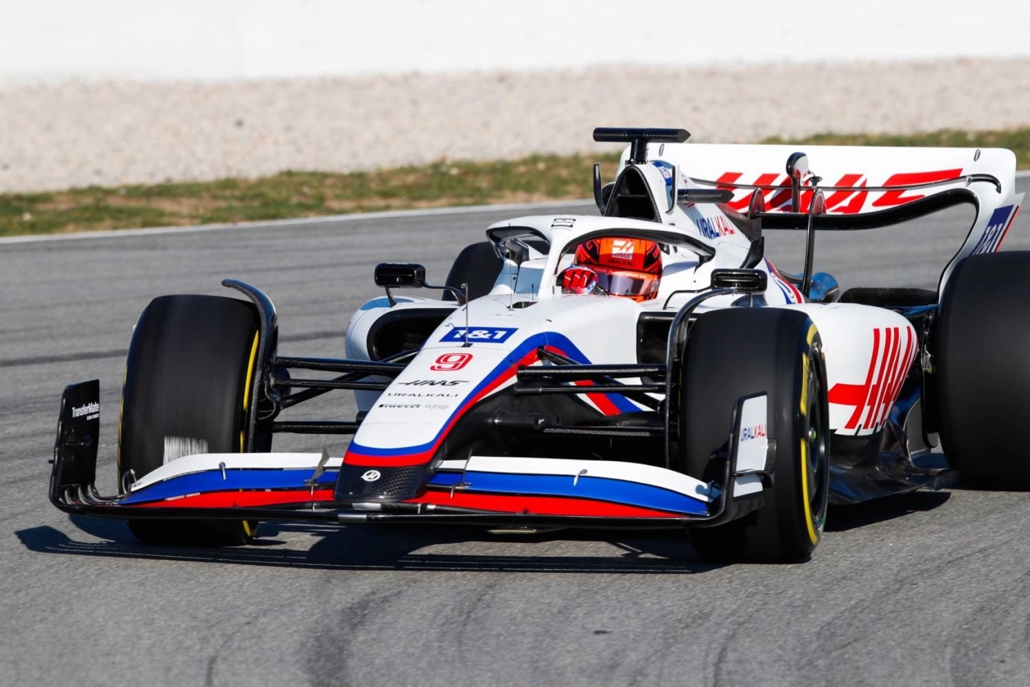 The Haas VF-22 is shown in real life and in video