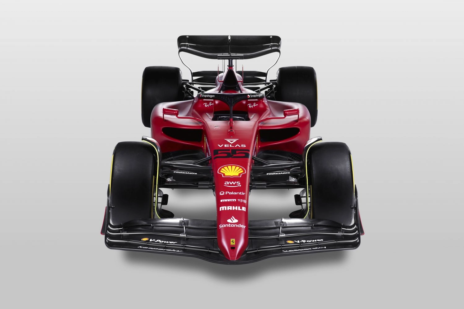 The Ferrari emerges from the shadows!