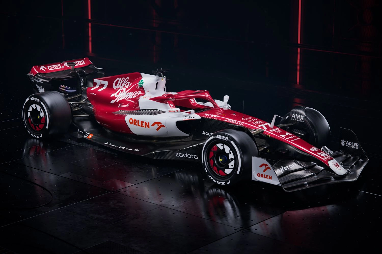 Alfa Romeo officially presents the livery of the C42 + video