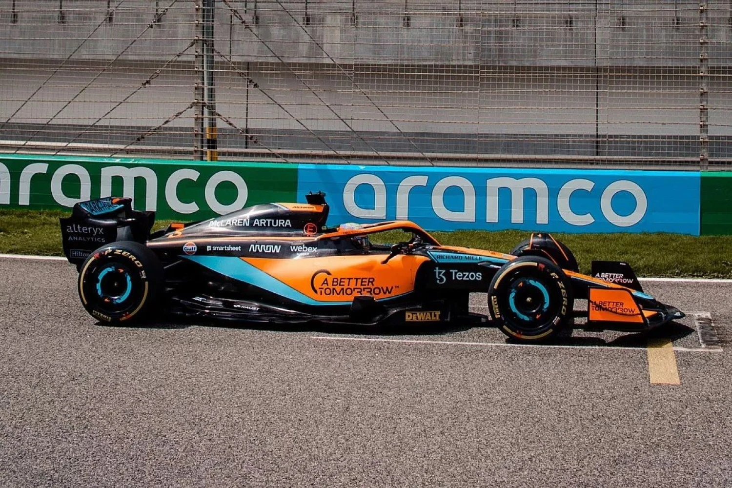 A modified livery for McLaren