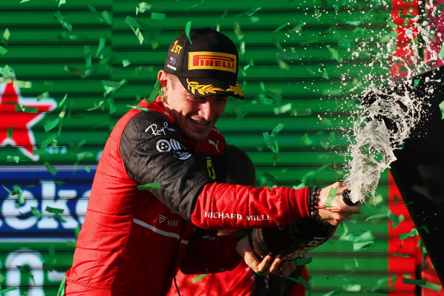 Leclerc and Ferrari leading the standings before arriving in Imola