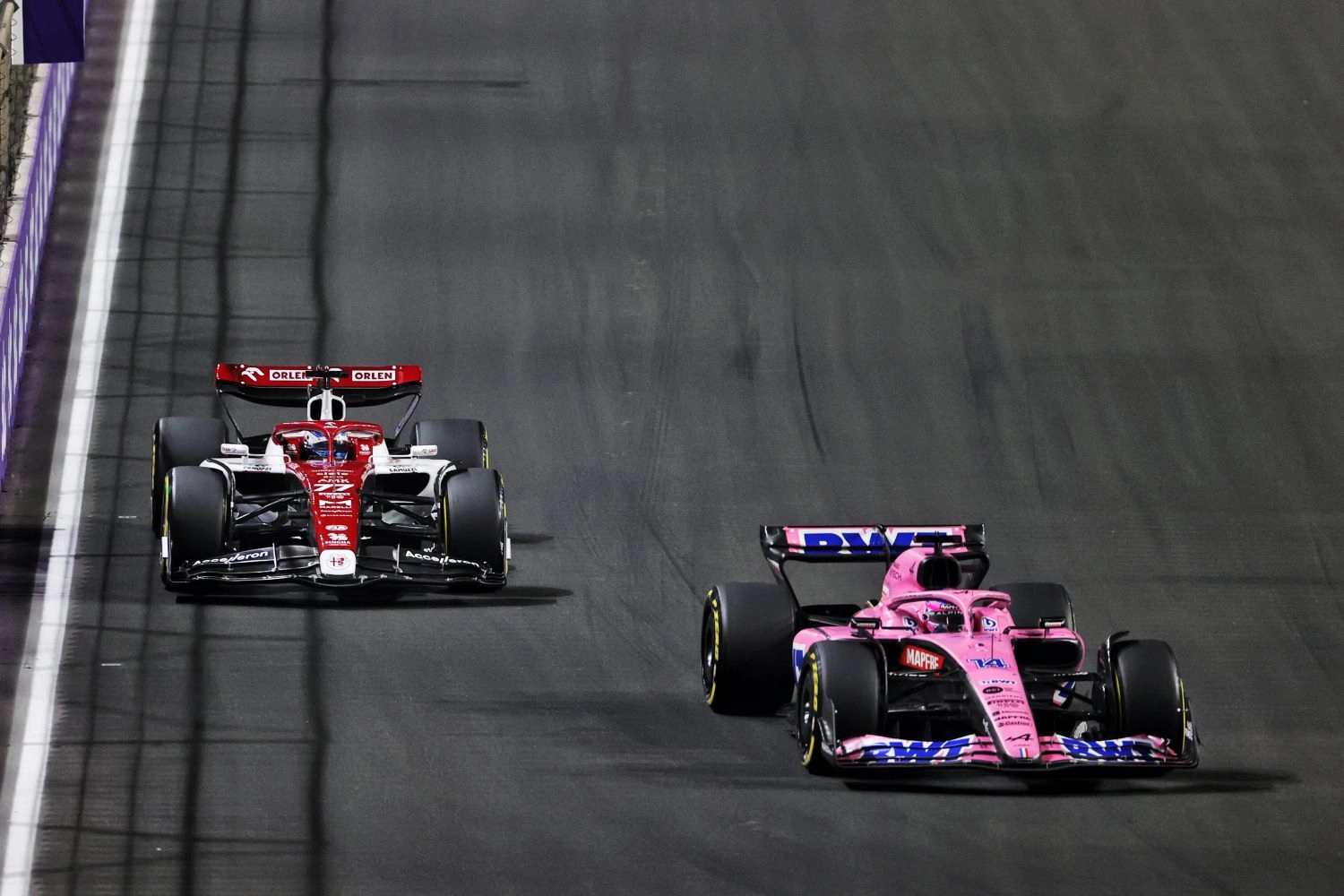 Alpine lets Alonso and Ocon fight on the track