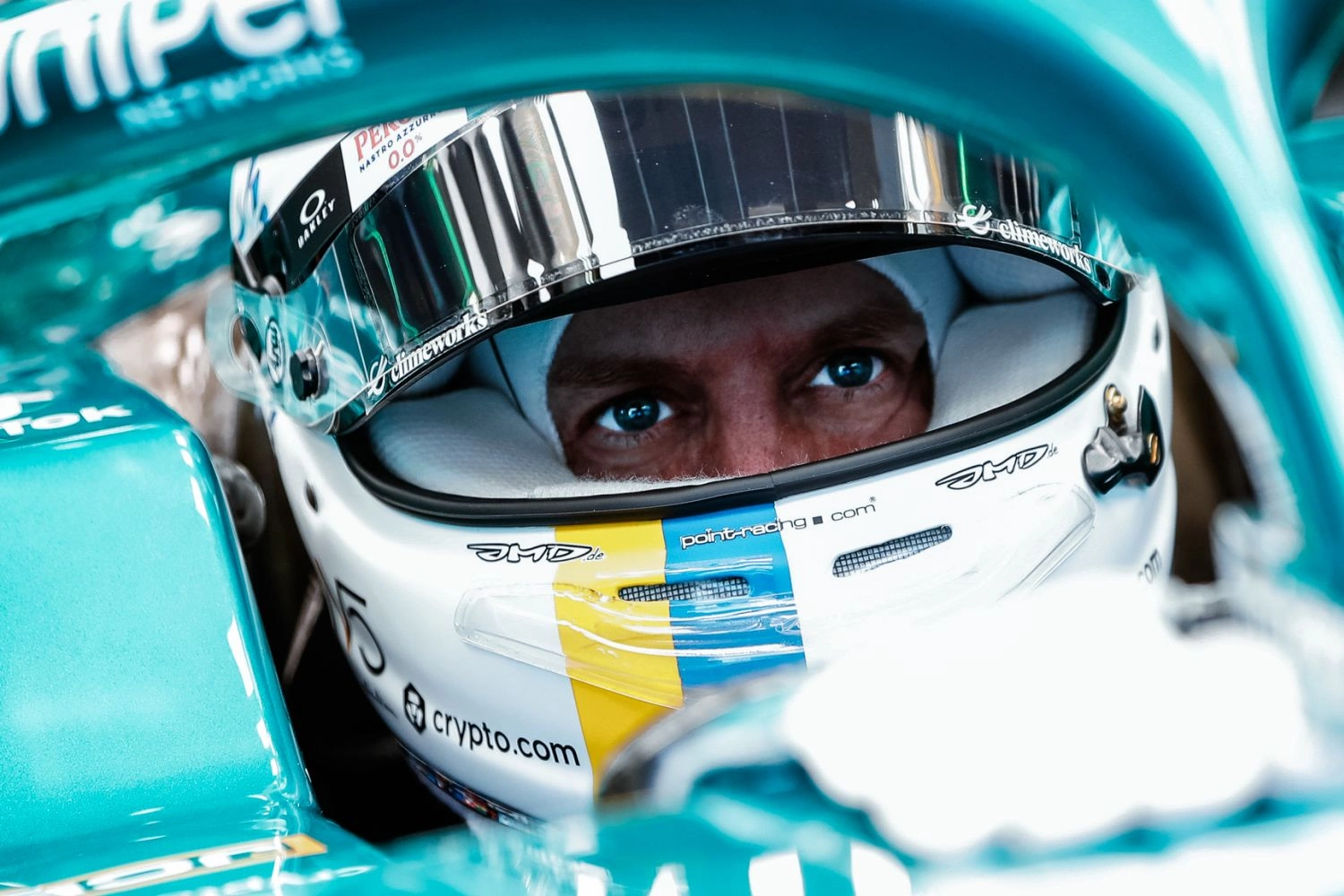 Sebastian Vettel emphasizes the true message behind his helmet