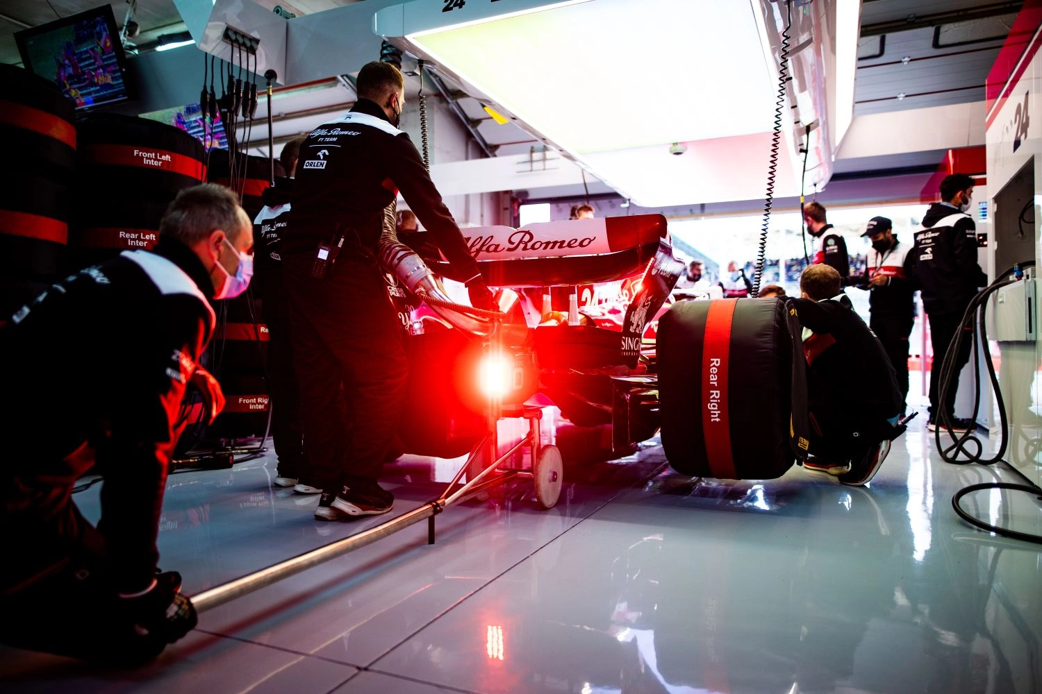 Zhou is required to start from the pitlane at Imola during the race