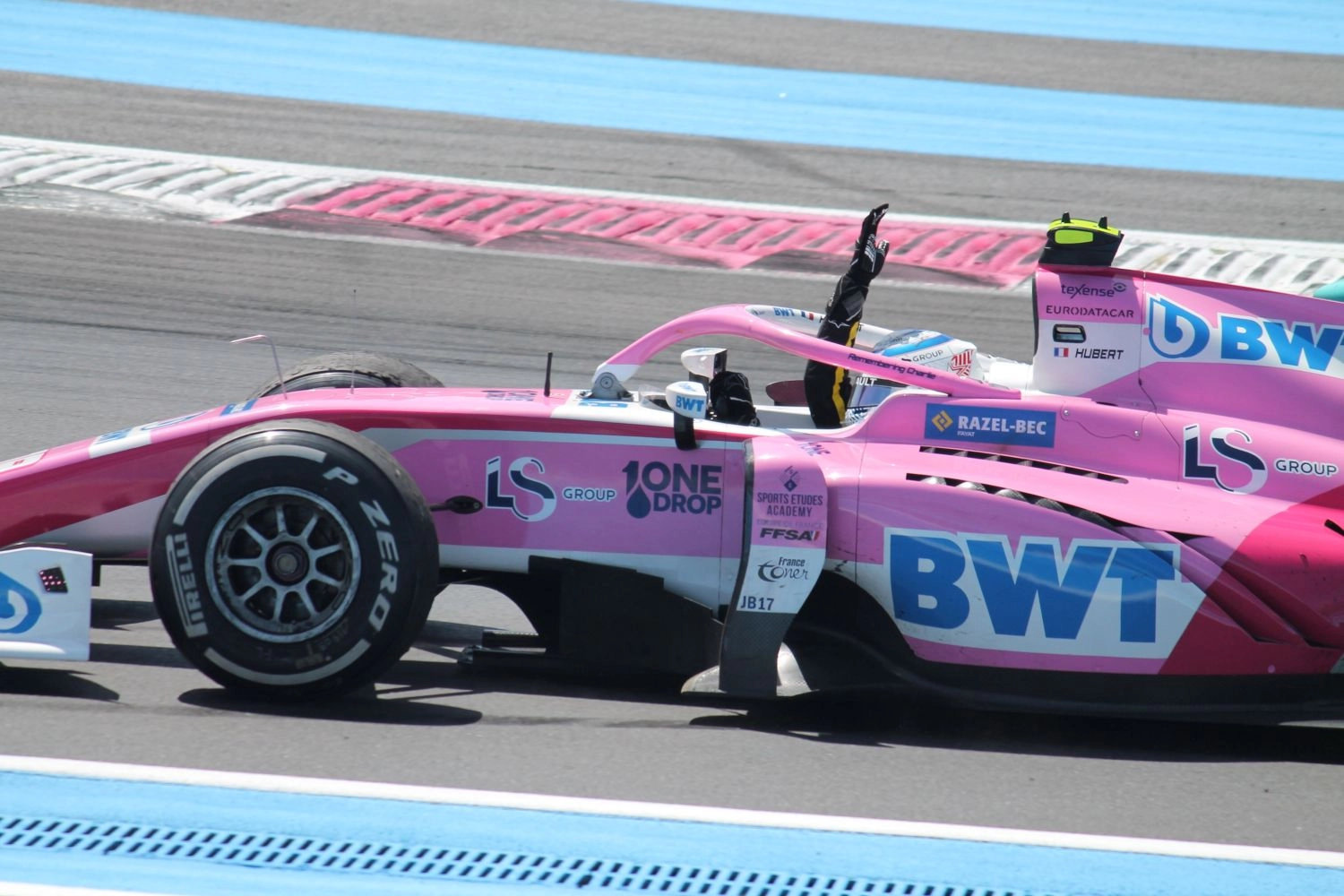 The Formula 2 will indeed be at Le Castellet!