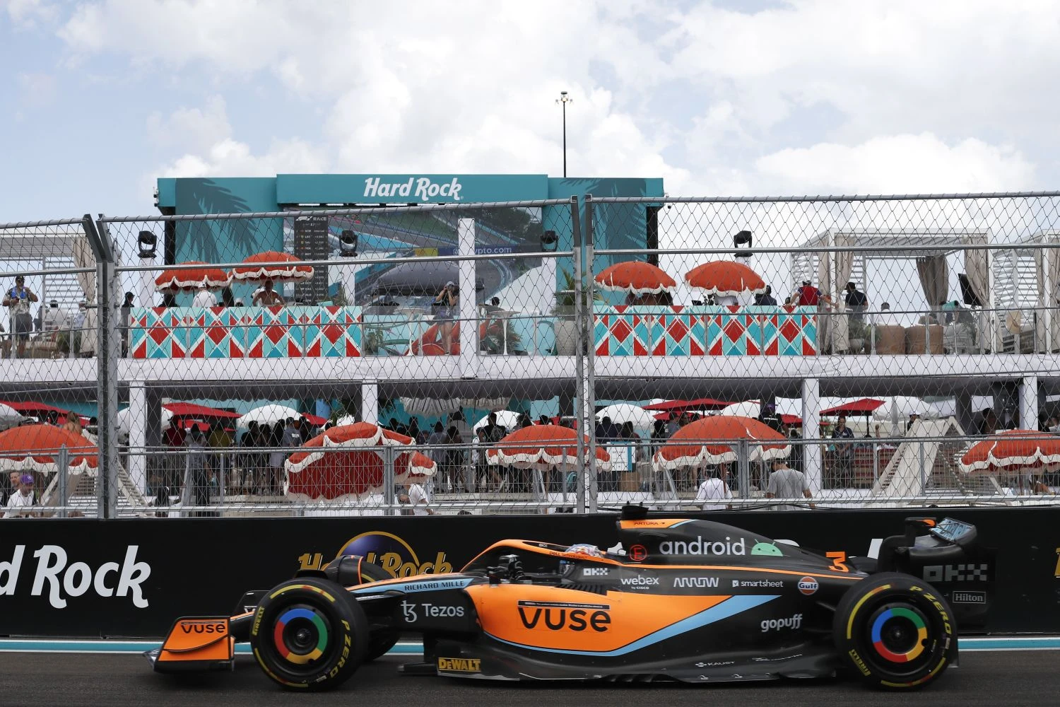 The track layout of Miami did not help McLaren’s performance for Ricciardo