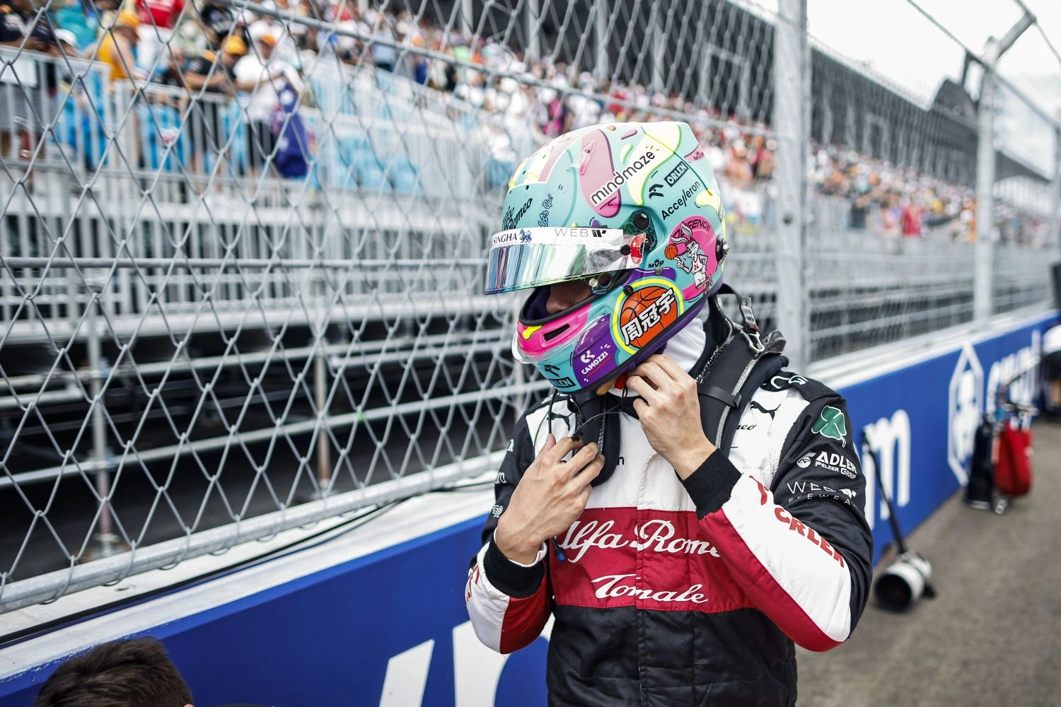 A “very frustrating” abandonment for Guanyu Zhou