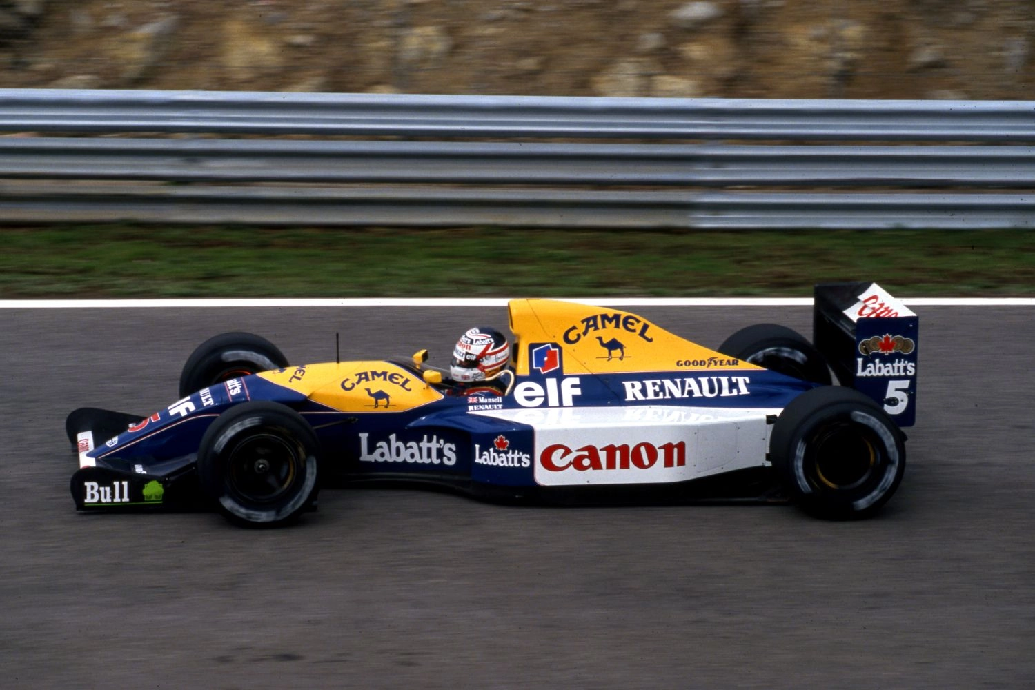 Nigel Mansell will reunite with his 1992 Williams Renault
