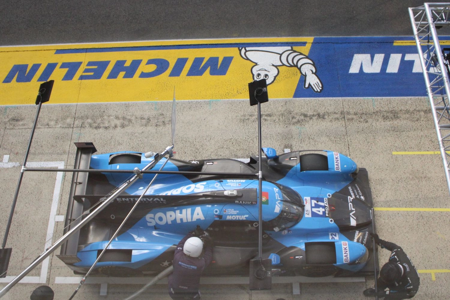 From the commotion at the start of the 24-hour race