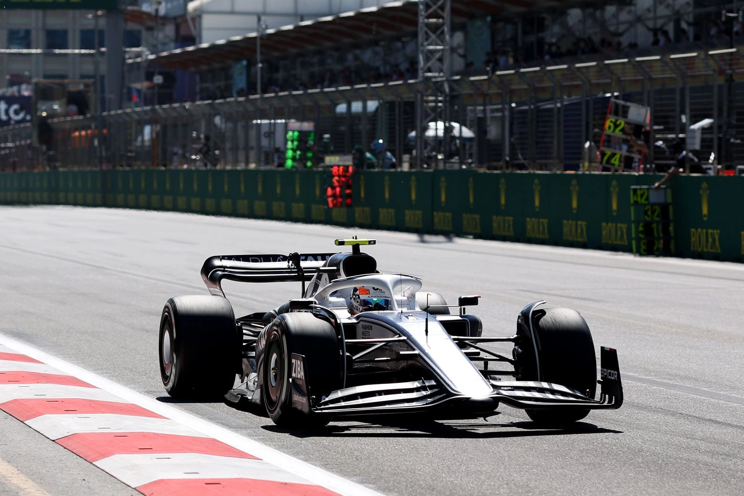 Tsunoda believes that his rear wing problem in Baku has been resolved