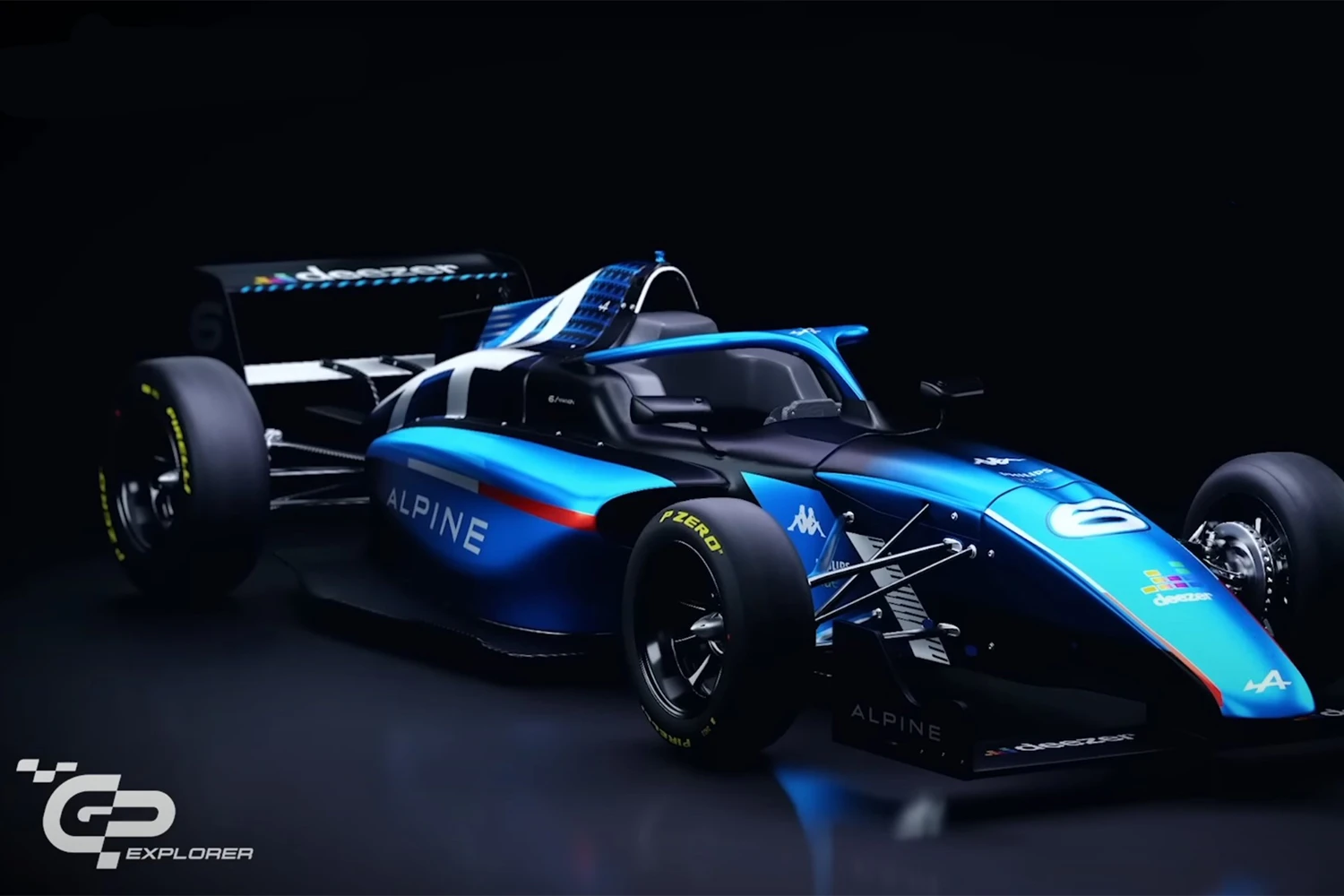 Alpine sponsors one of the teams in the GP Explorer organized by Squeezie