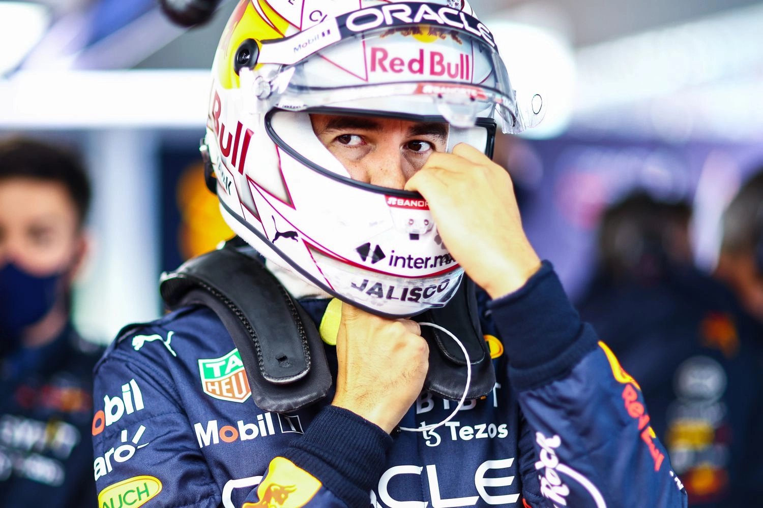 Sergio Perez is also bringing a special Suzuka 2022 helmet