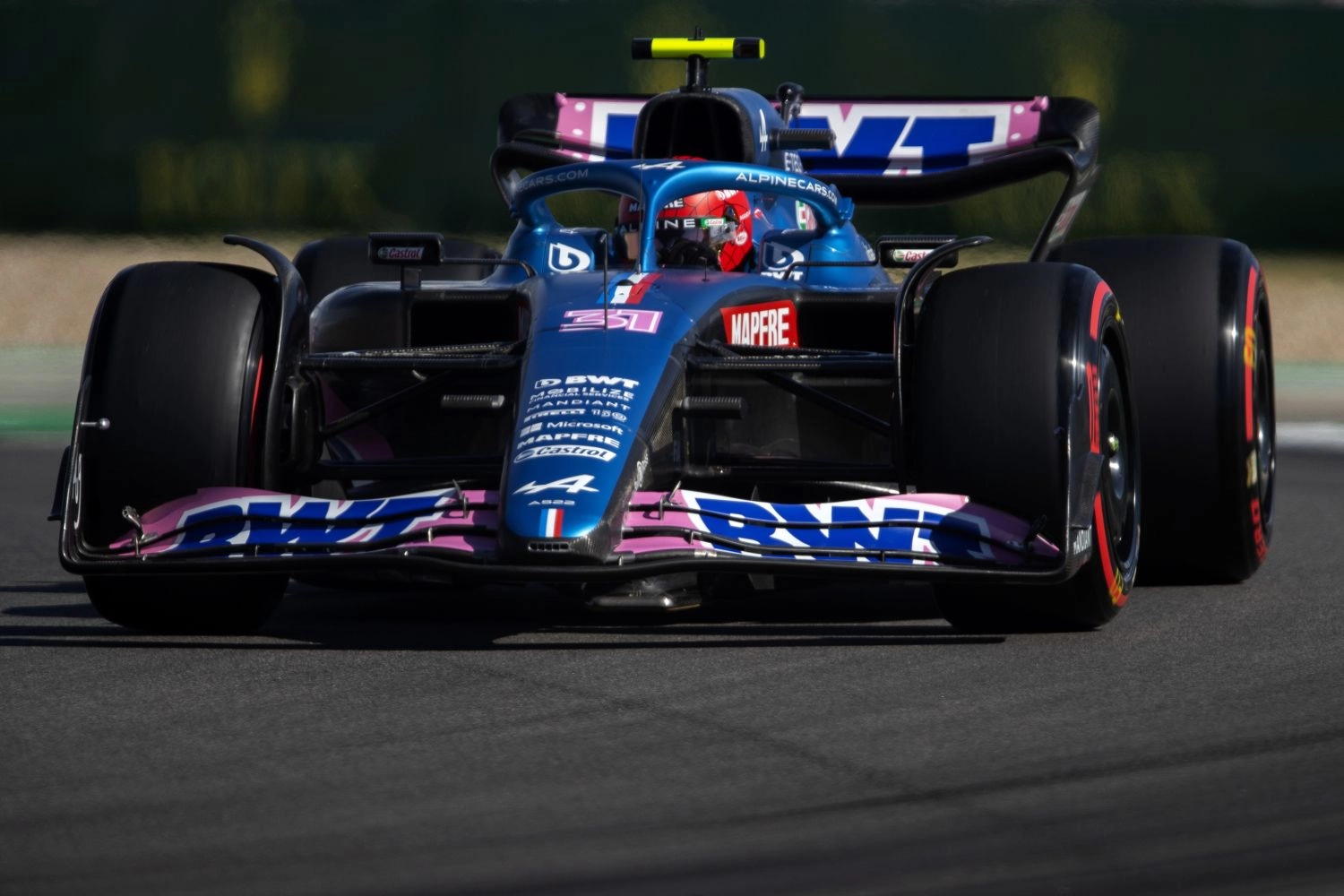 Ocon will start from the pits in Austin