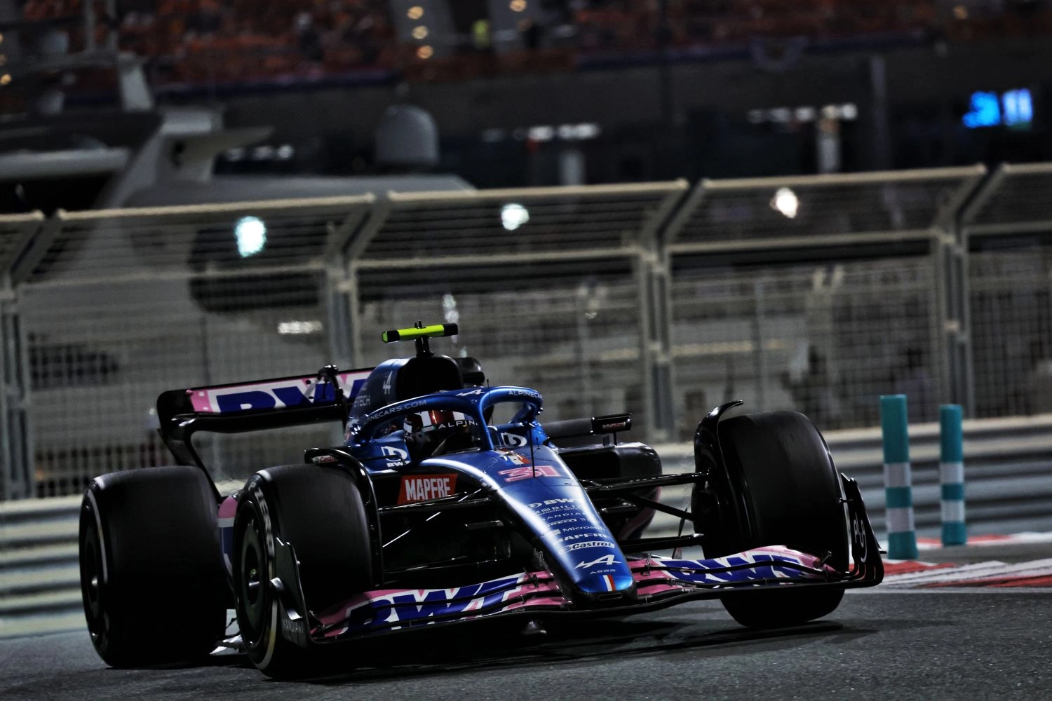 Ocon hopes one day to challenge Verstappen for the title