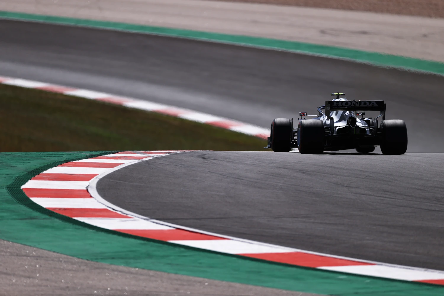 AlphaTauri spent two days in Portimao as part of the Pirelli 2023 tests