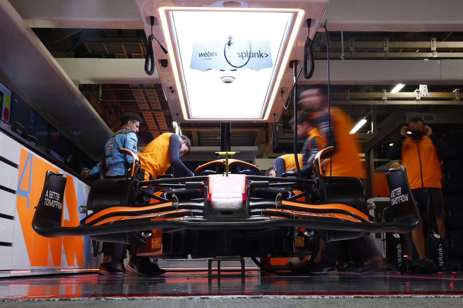 McLaren worked under curfew