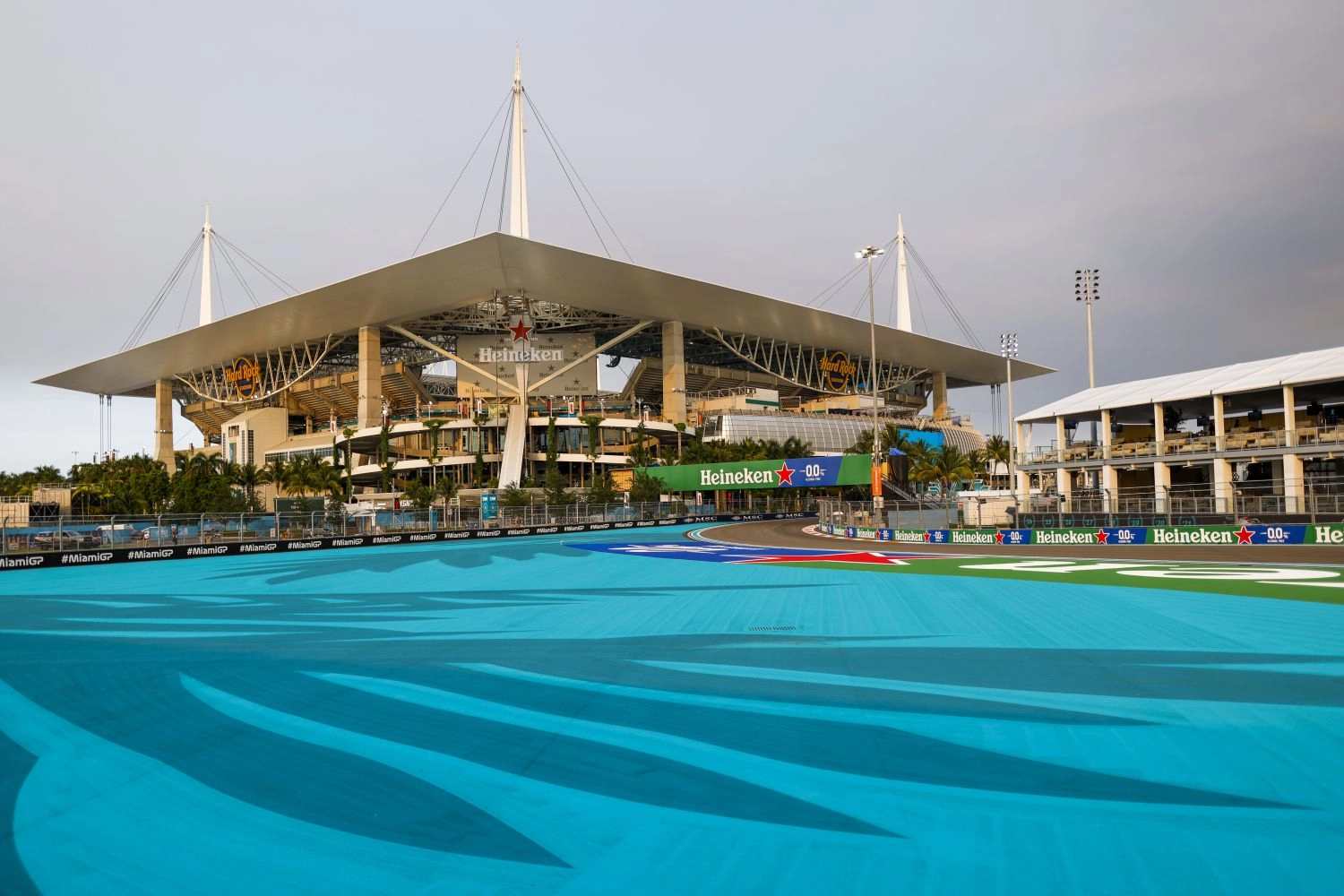 The Miami circuit presents its new paddock