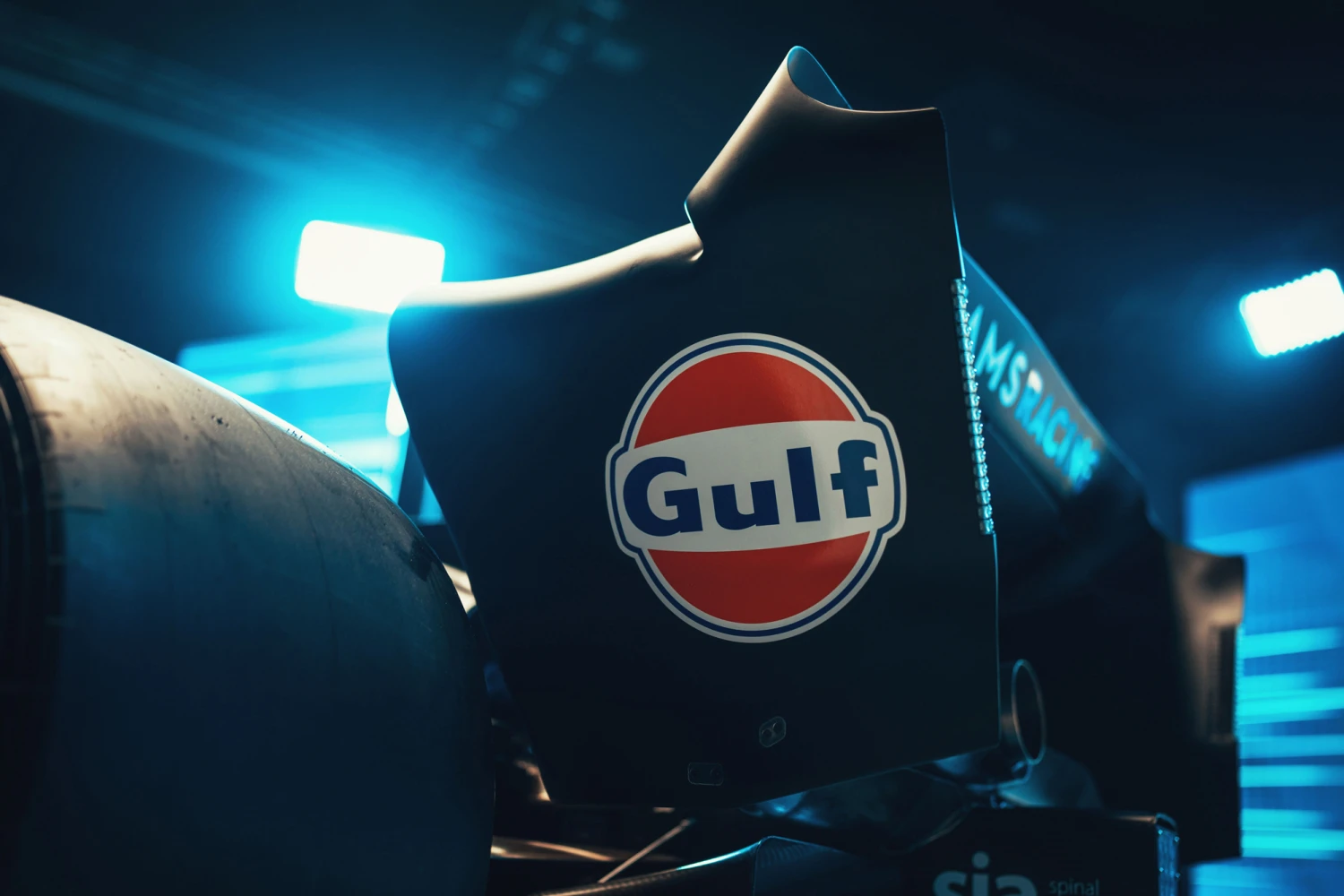 Gulf plans a full livery for the Williams