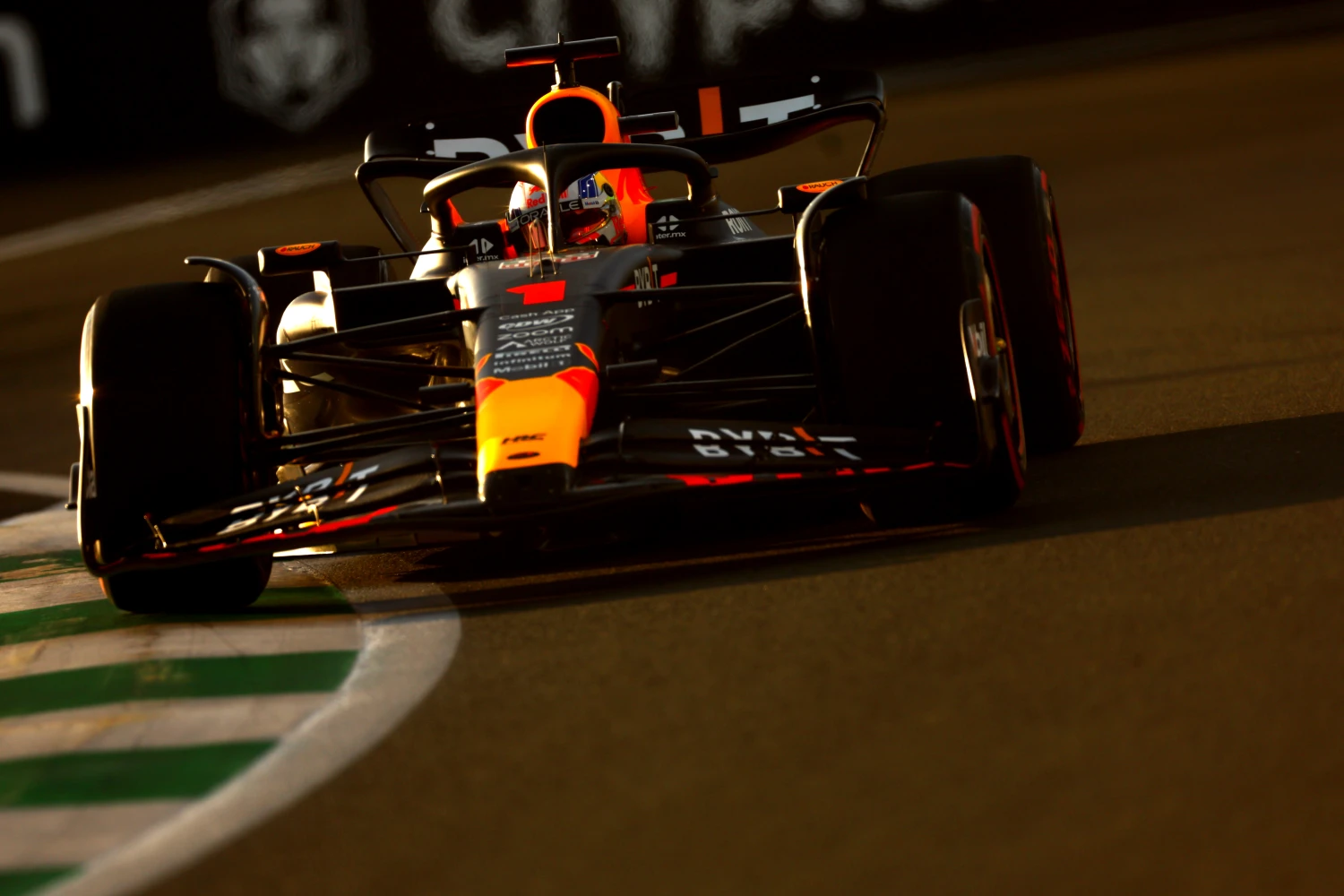 Abandon for Max Verstappen in the qualifying session of the Saudi Arabian Grand Prix in F1