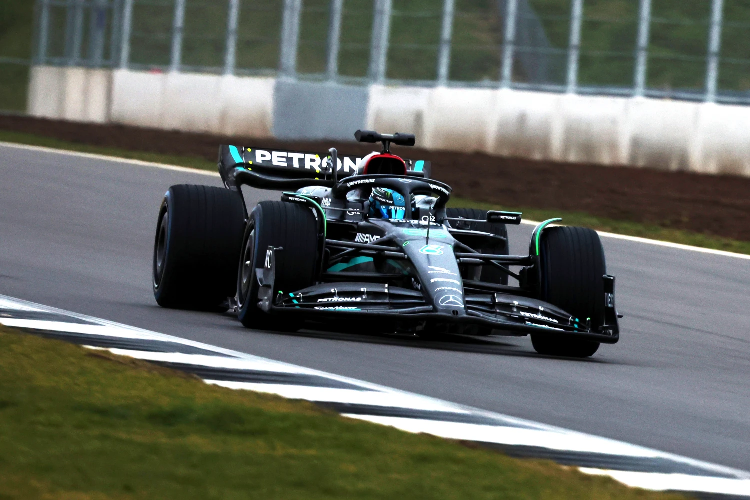 The Mercedes drivers have mixed feelings after the first day of free practice