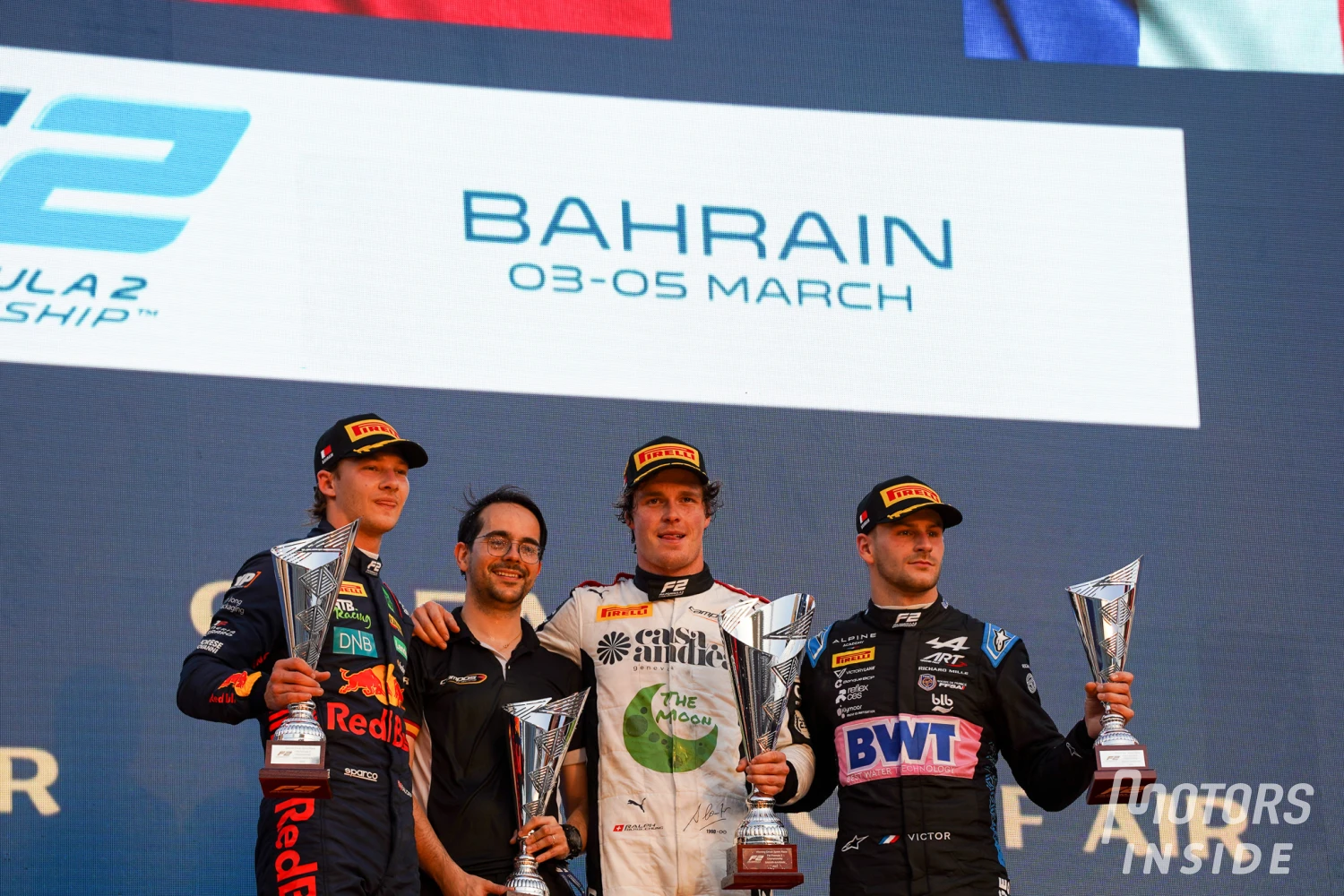Bahrain F2 Grand Prix: Sprint Race – Boschung wins after seven years, Martins on the podium