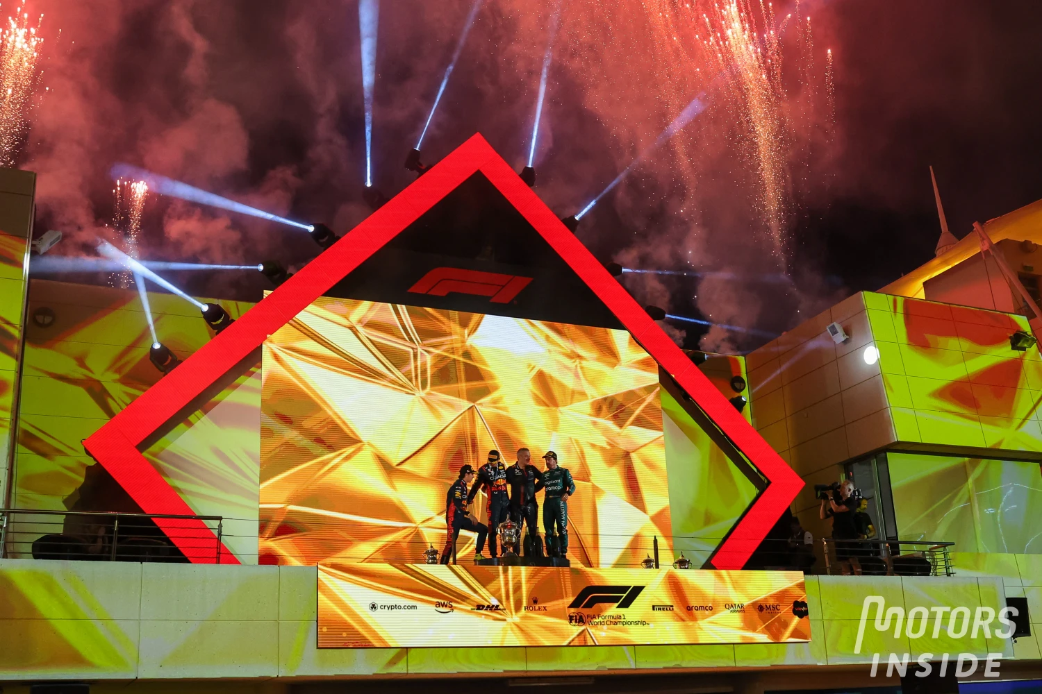 The Red Bull drivers are leading the standings after the first race of the season