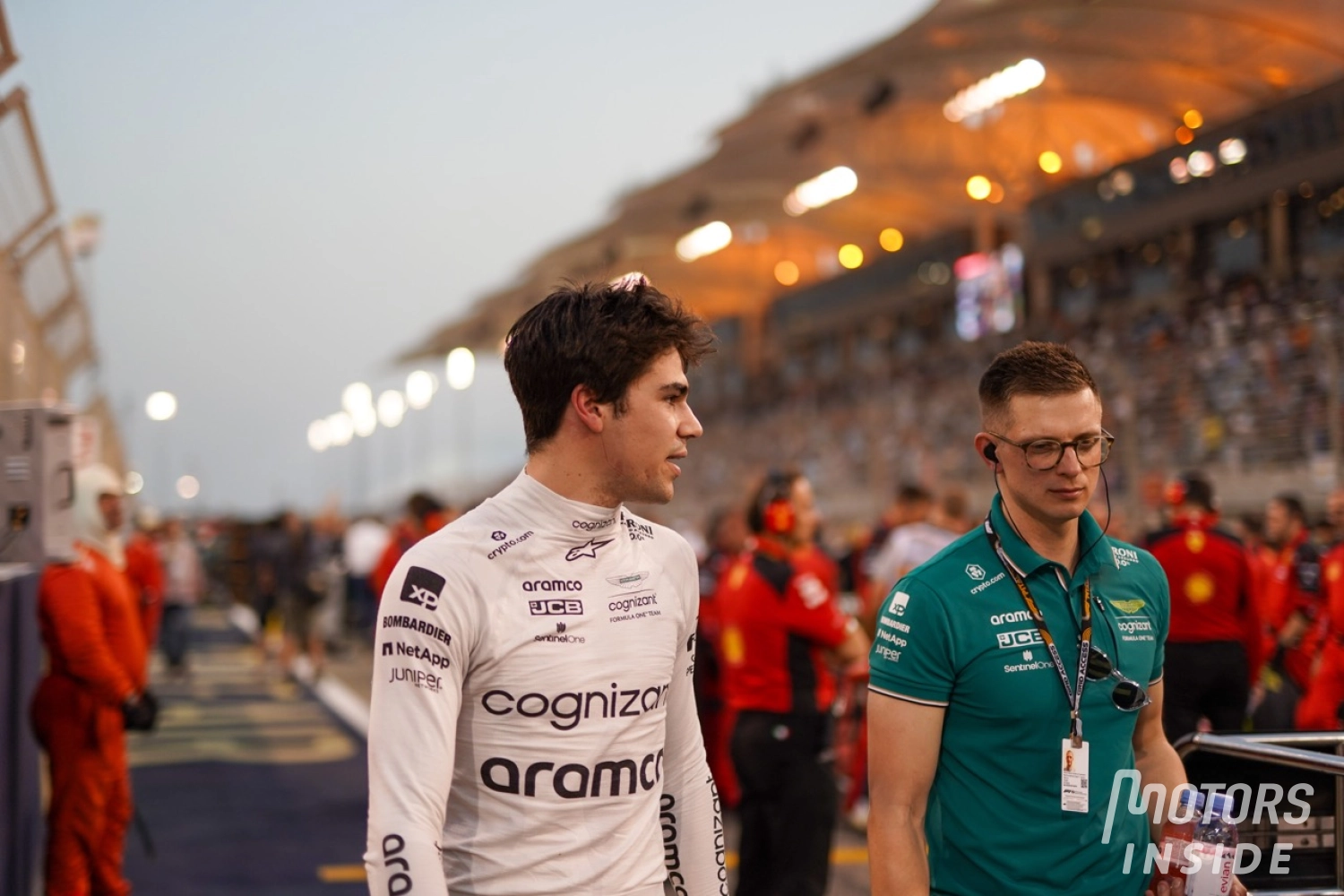 Lance Stroll reveals his injuries in a video