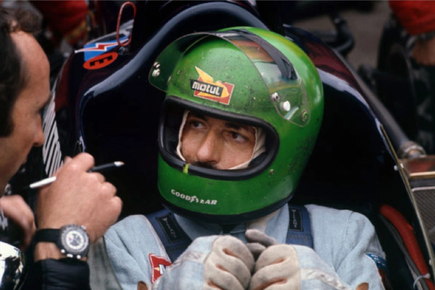 Two former F1 drivers at the Tour Auto