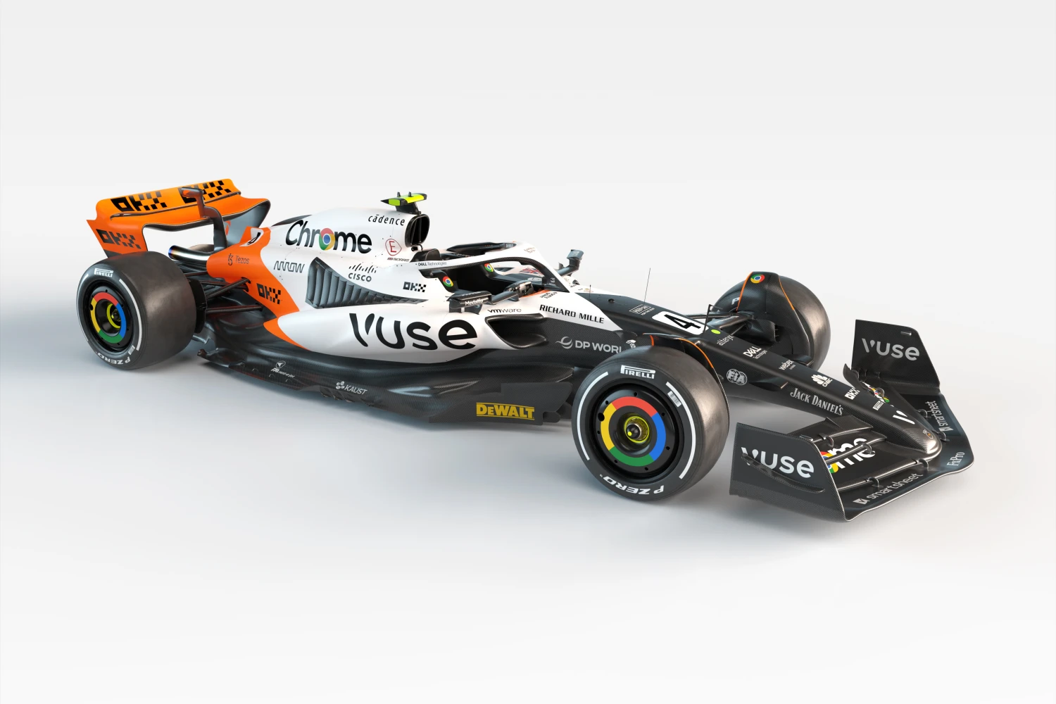 McLaren unveils its special livery for the Monaco and Spanish Grand Prix