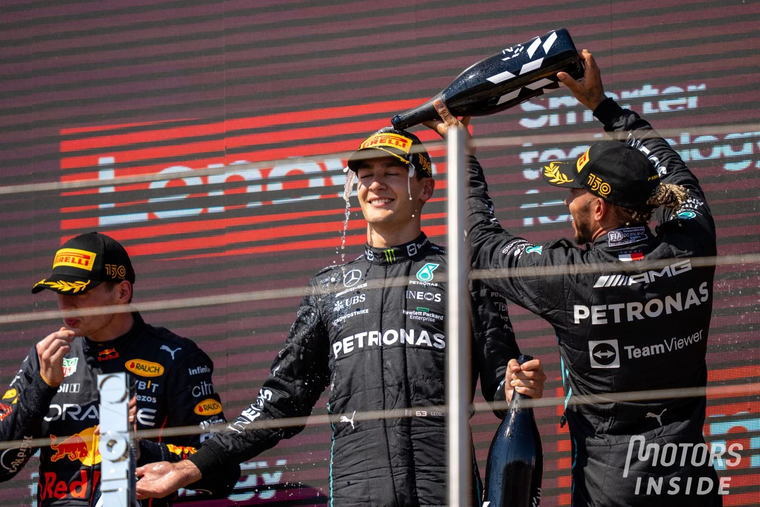 George Russell has the edge over Hamilton according to Peter Windsor