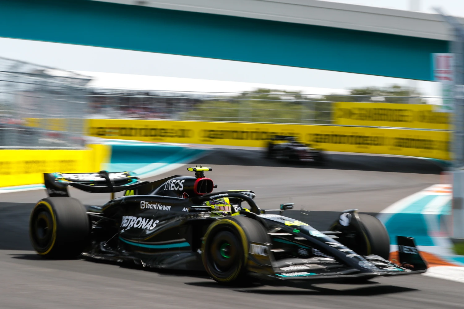 Lewis Hamilton is not satisfied with his first day in Miami