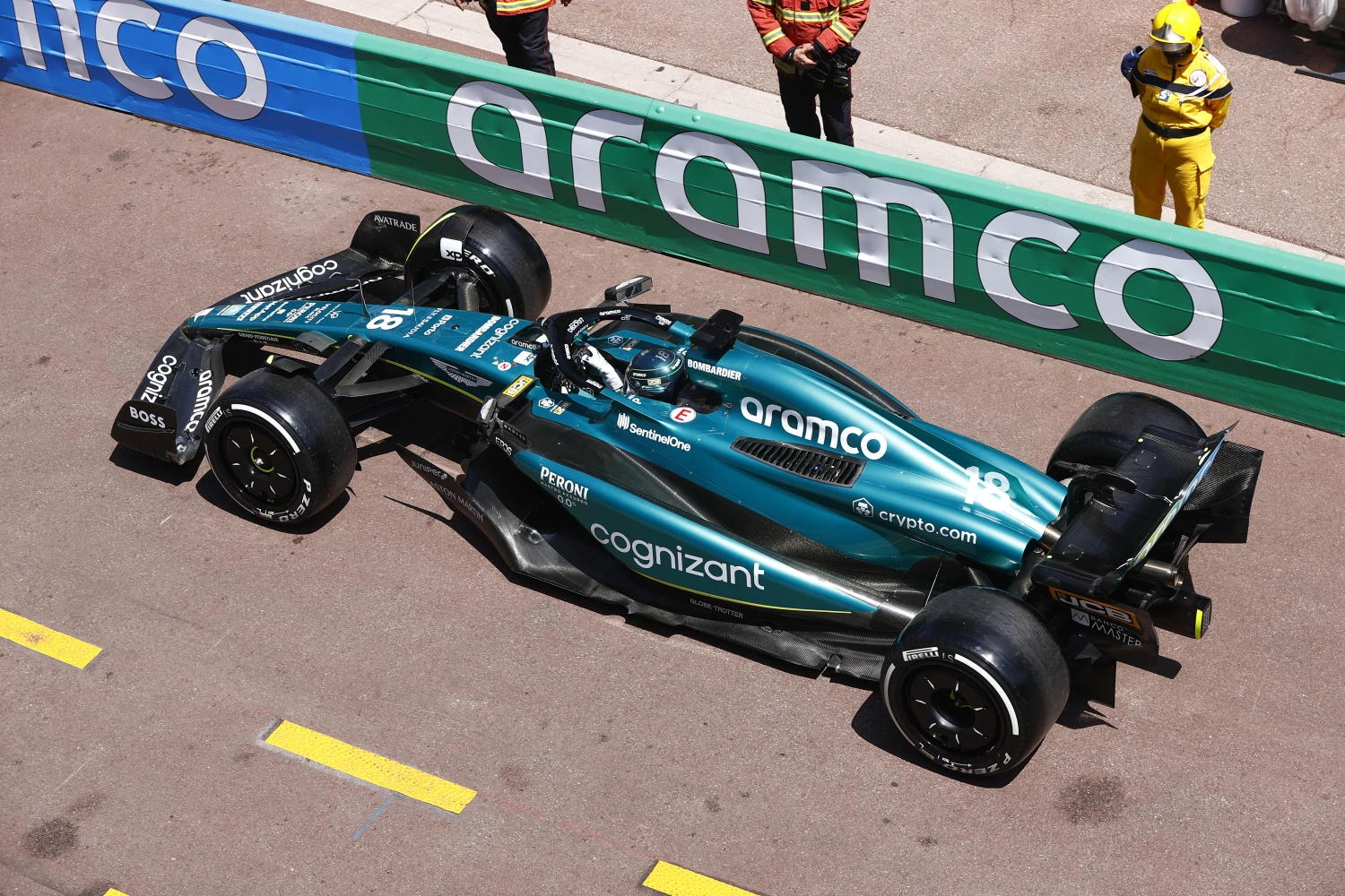 Aston Martin has arrived in the principality with its first improvements