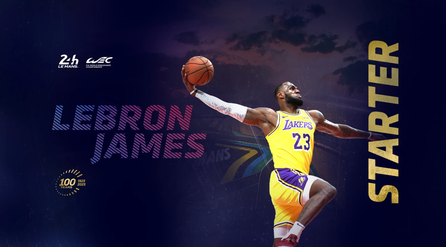 A big NBA star will start the Le Mans race