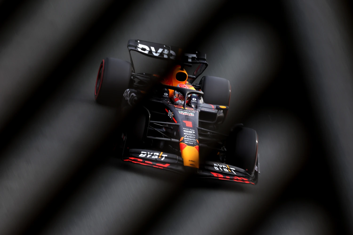 The comparison of F1 lap times on the first four circuits between 2022 and 2023